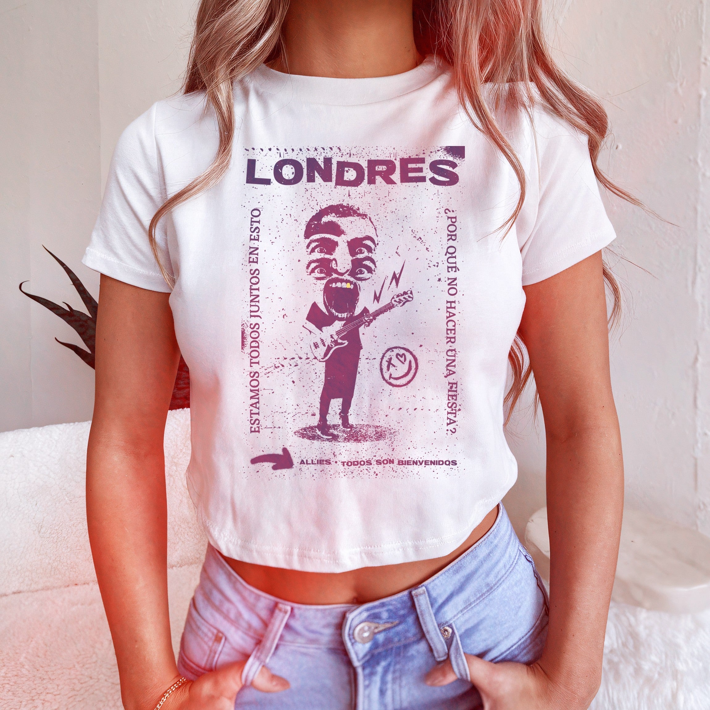 London Punk Women's Baby Tee