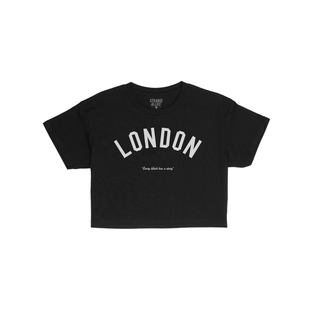 London Story Crop Top