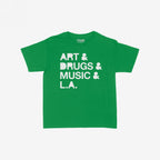 Los Angeles Art Drugs Music Women's Baby Tee
