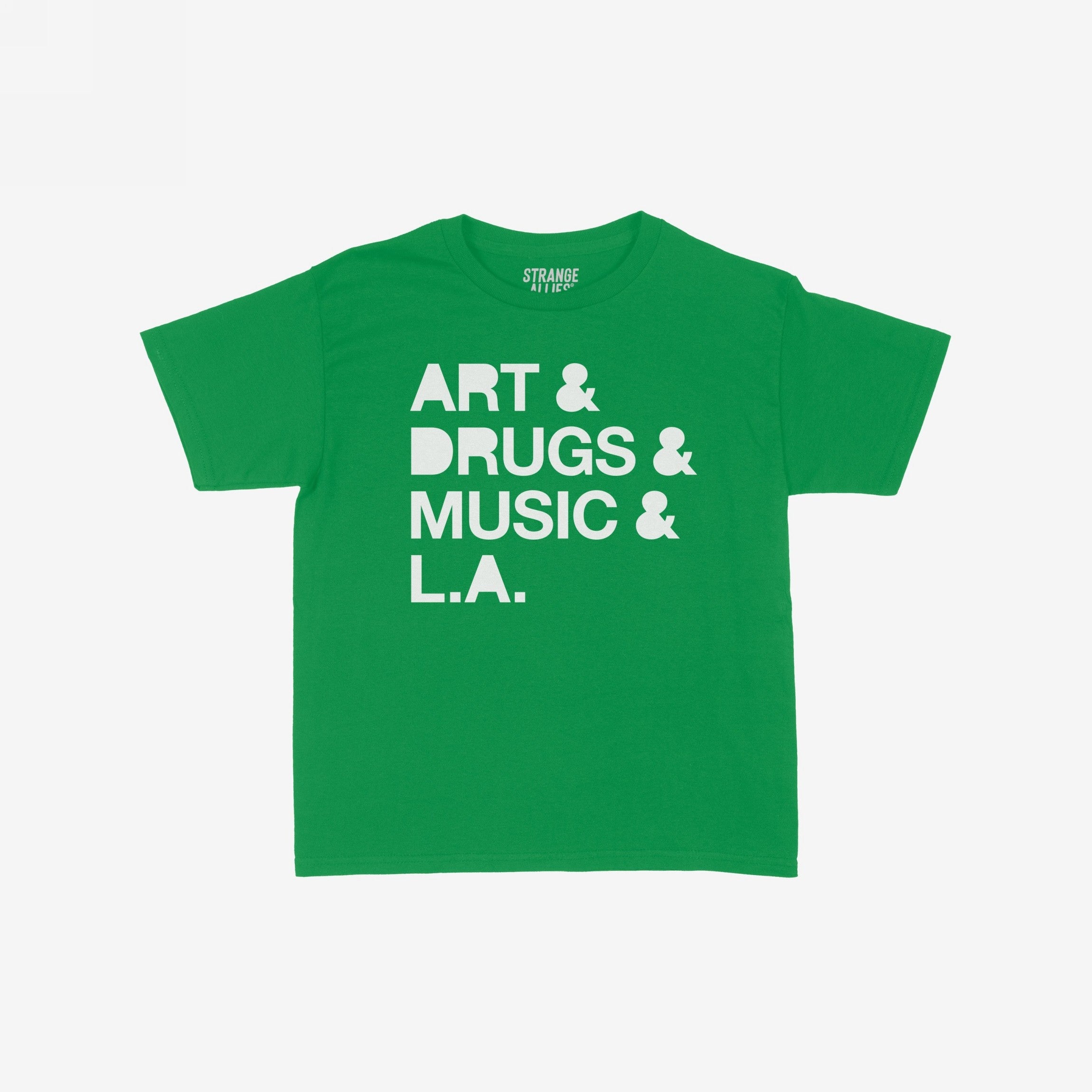 Los Angeles Art Drugs Music Women's Baby Tee
