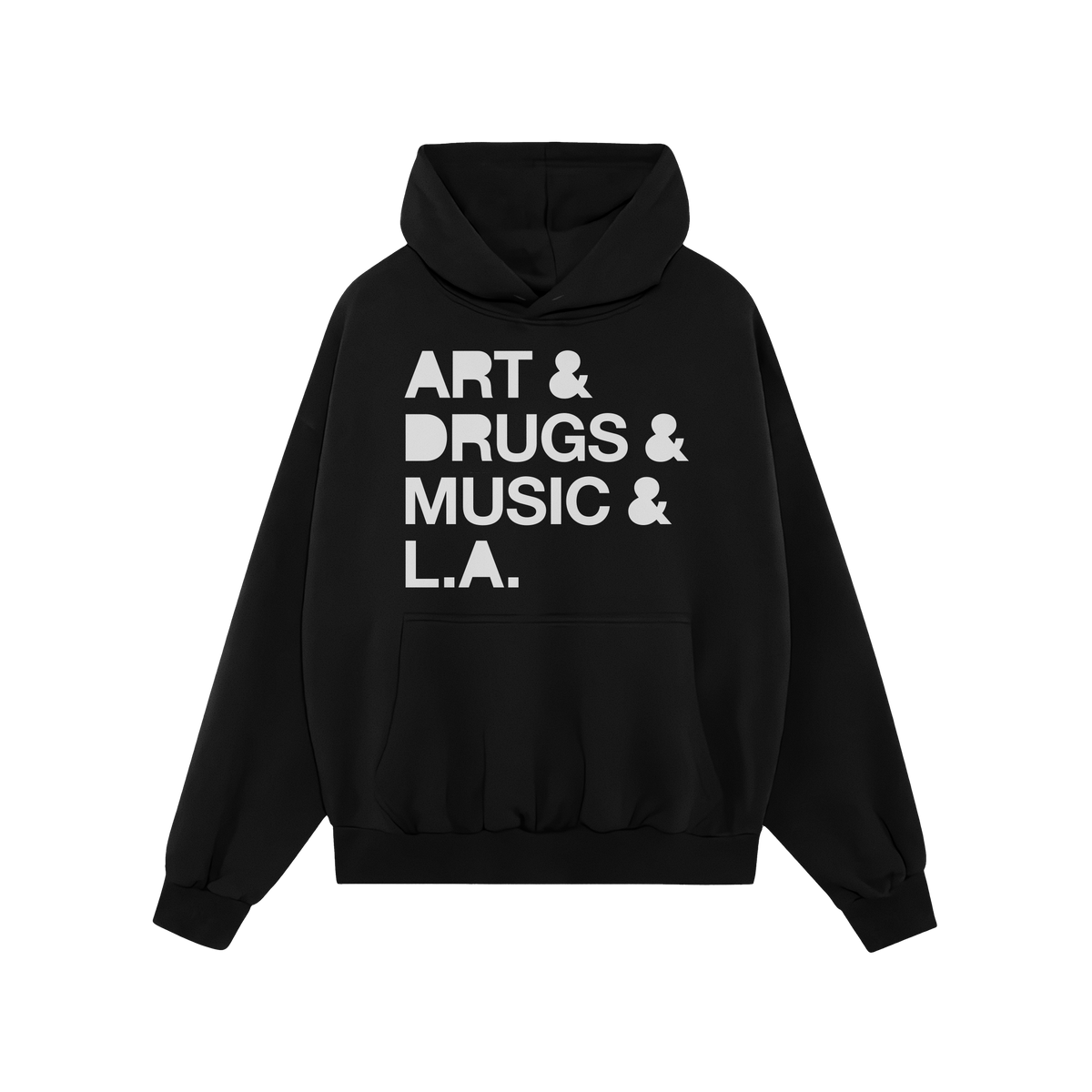 Los Angeles Art Drugs Music Hoodie