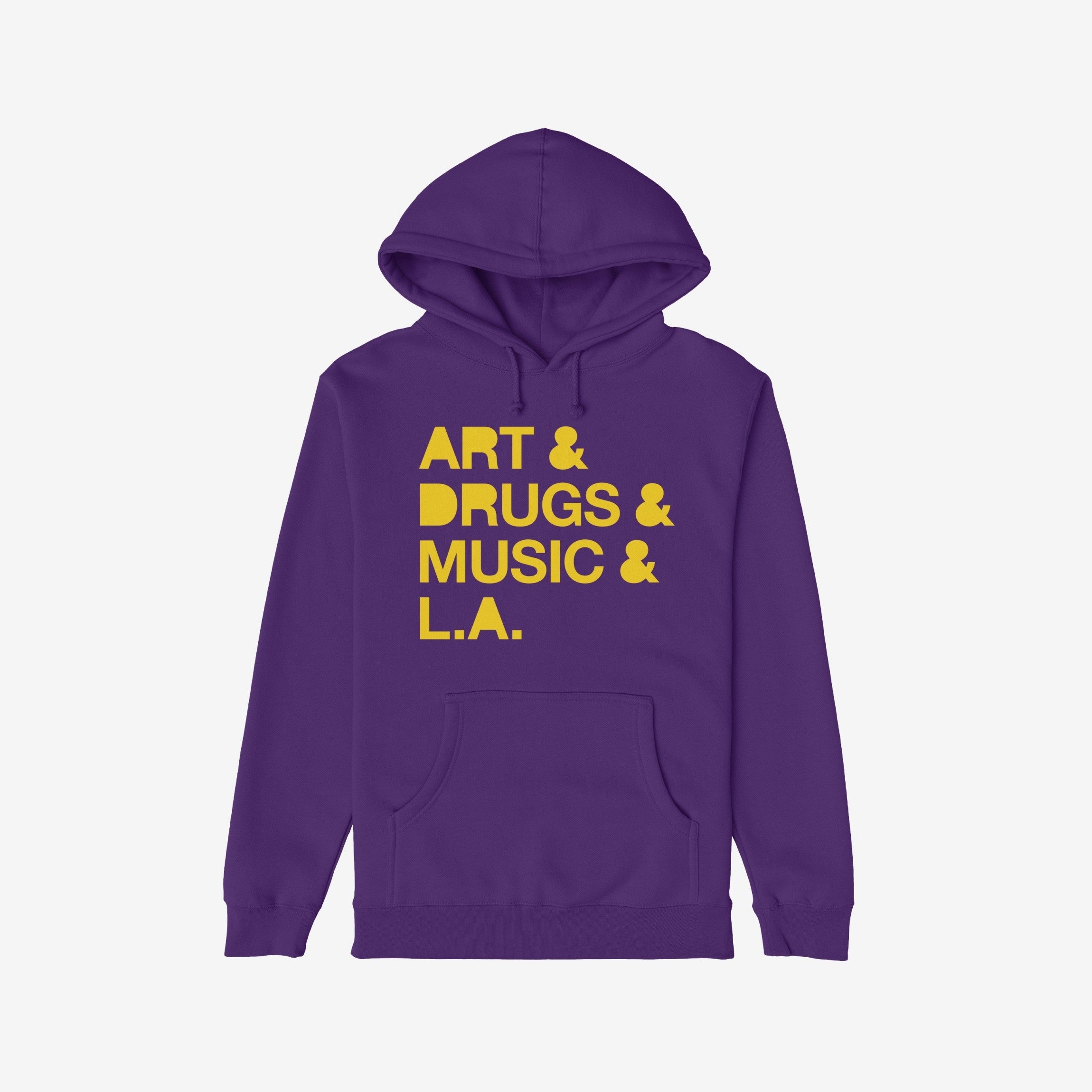 Los Angeles Art Drugs Music Hoodie & Sweatshirt