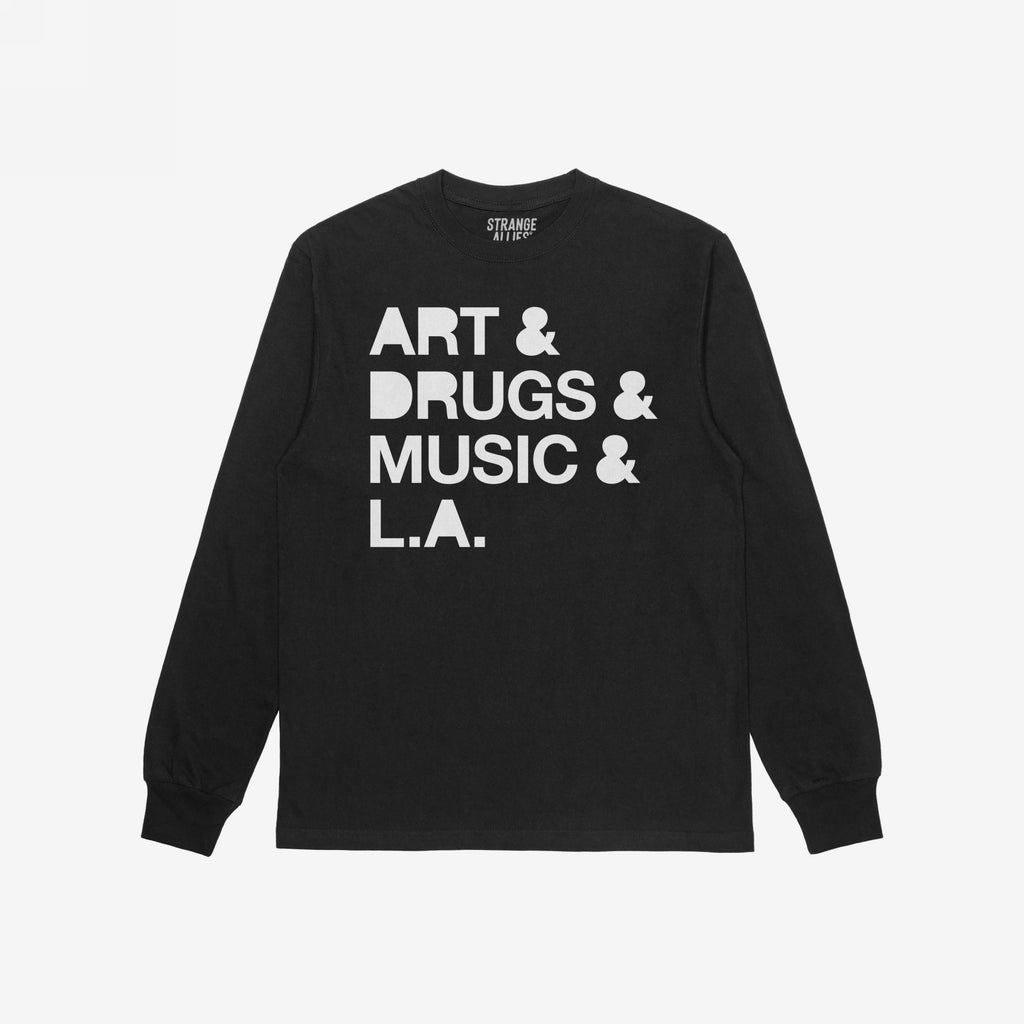 Los Angeles Art Drugs Music T-shirt