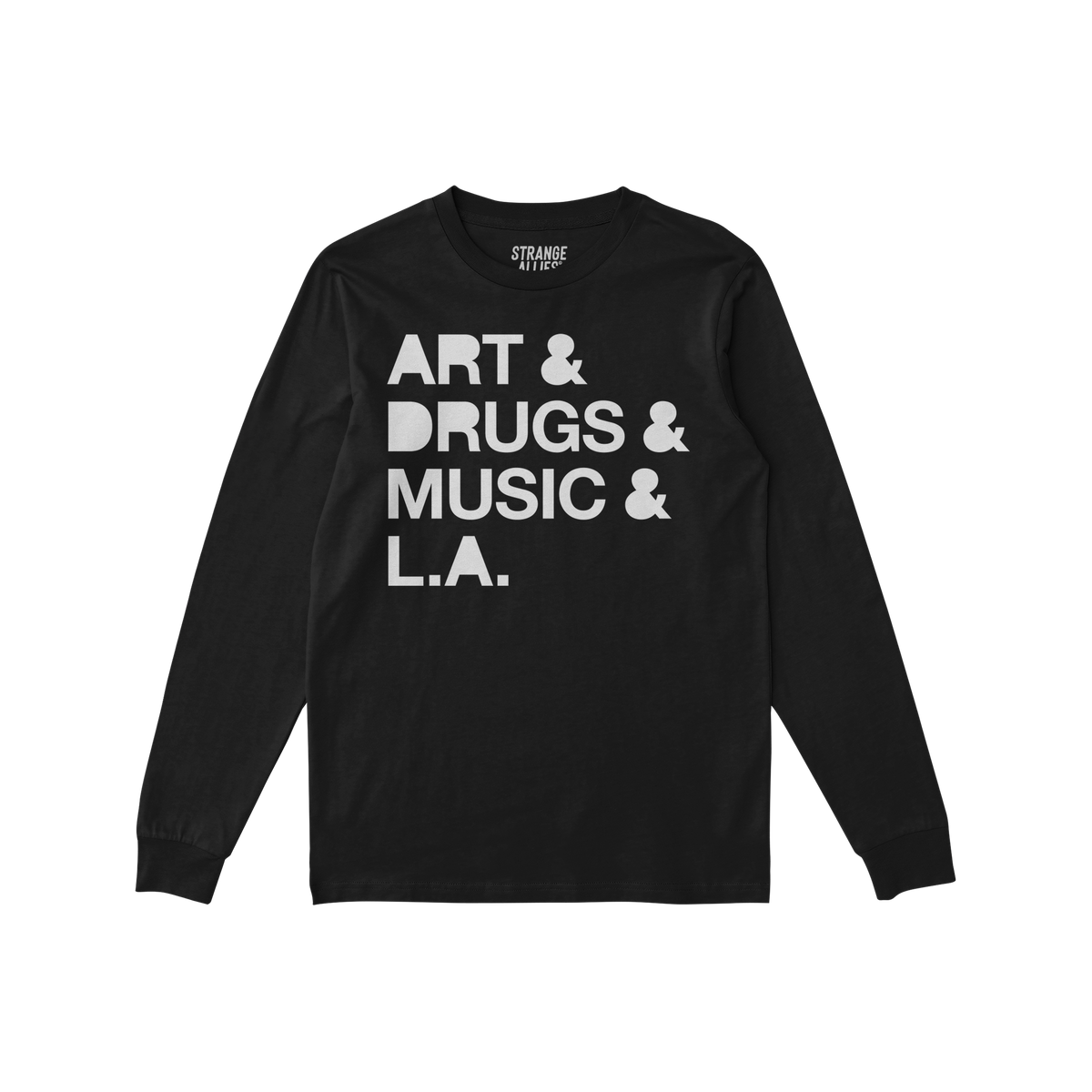 Los Angeles Art Drugs Music Long Sleeve T-shirt