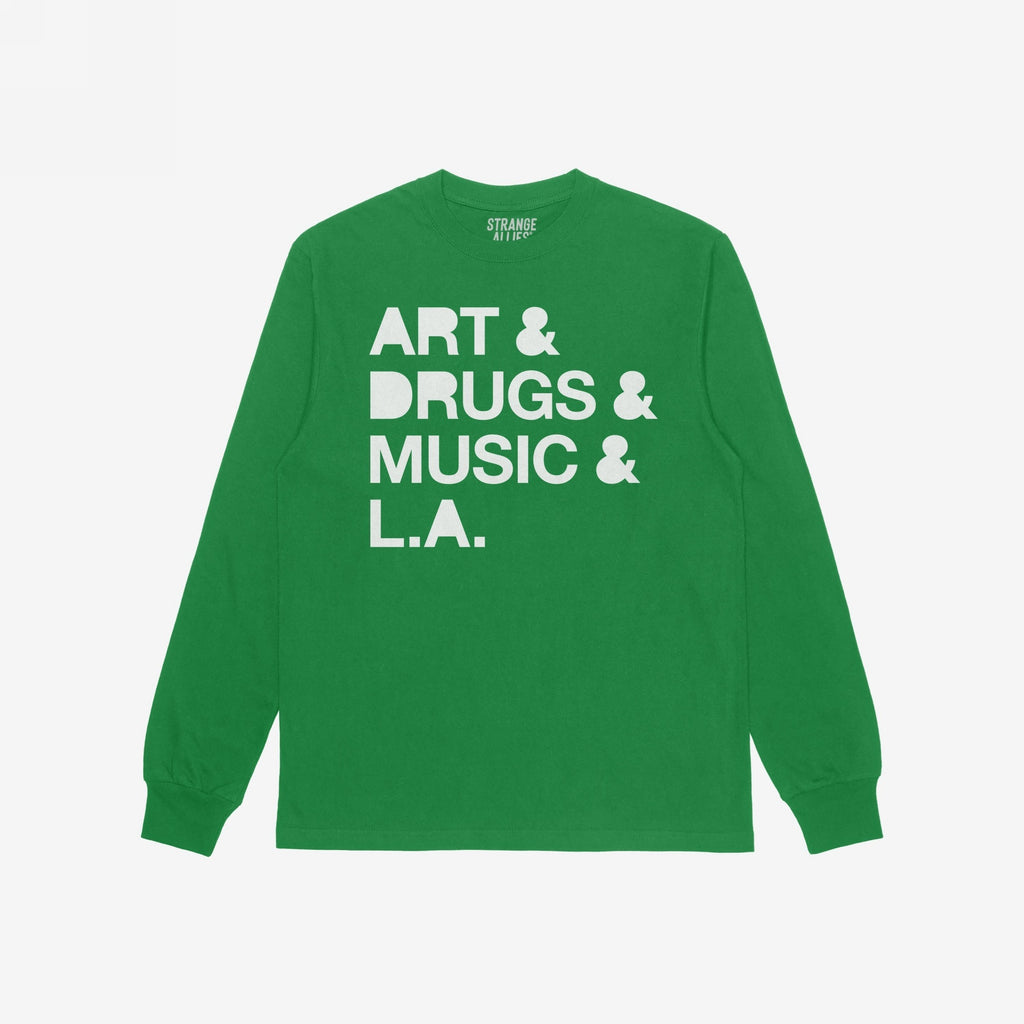 Los Angeles Art Drugs Music T-shirt