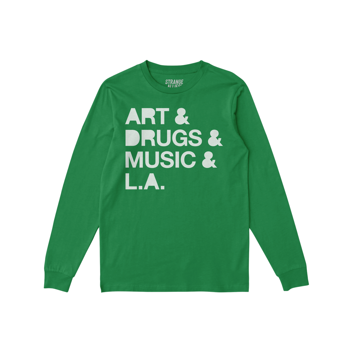 Los Angeles Art Drugs Music Long Sleeve T-shirt