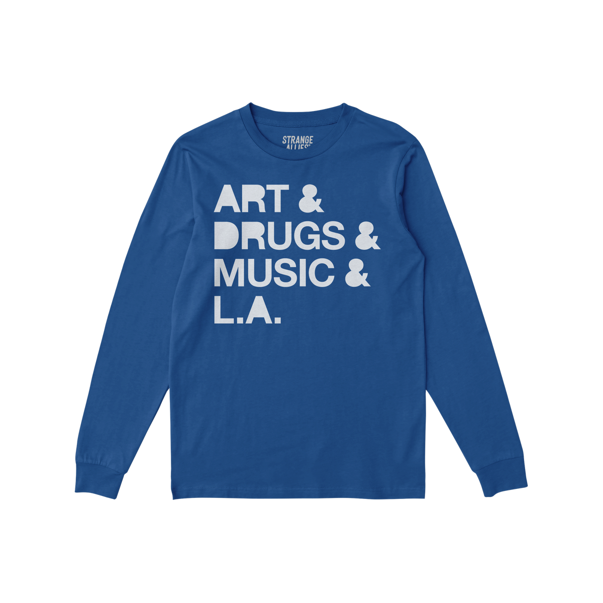 Los Angeles Art Drugs Music Long Sleeve T-shirt