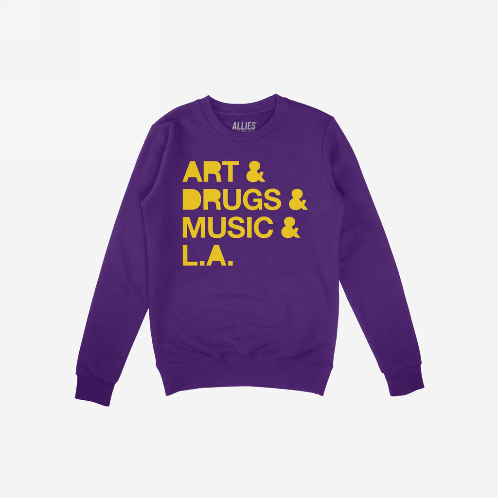 Los Angeles Art Drugs Music Hoodie & Sweatshirt