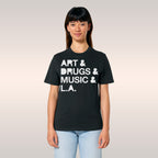 Los Angeles Art Drugs Music T-shirt