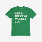 Los Angeles Art Drugs Music T-shirt