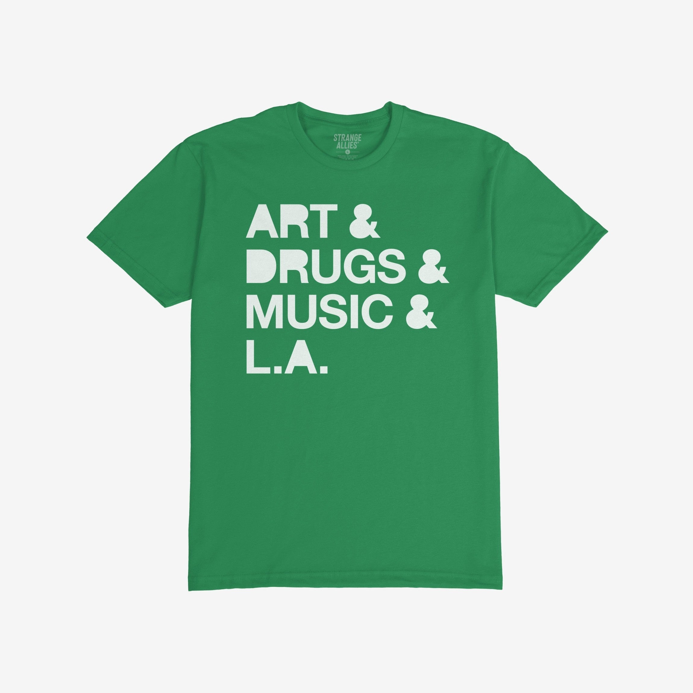 Los Angeles Art Drugs Music T-shirt