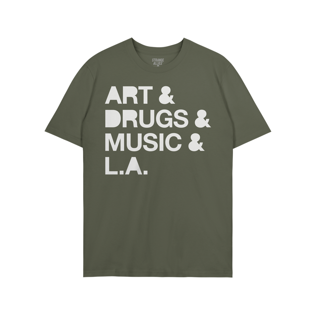 Los Angeles Art Drugs Music T-shirt