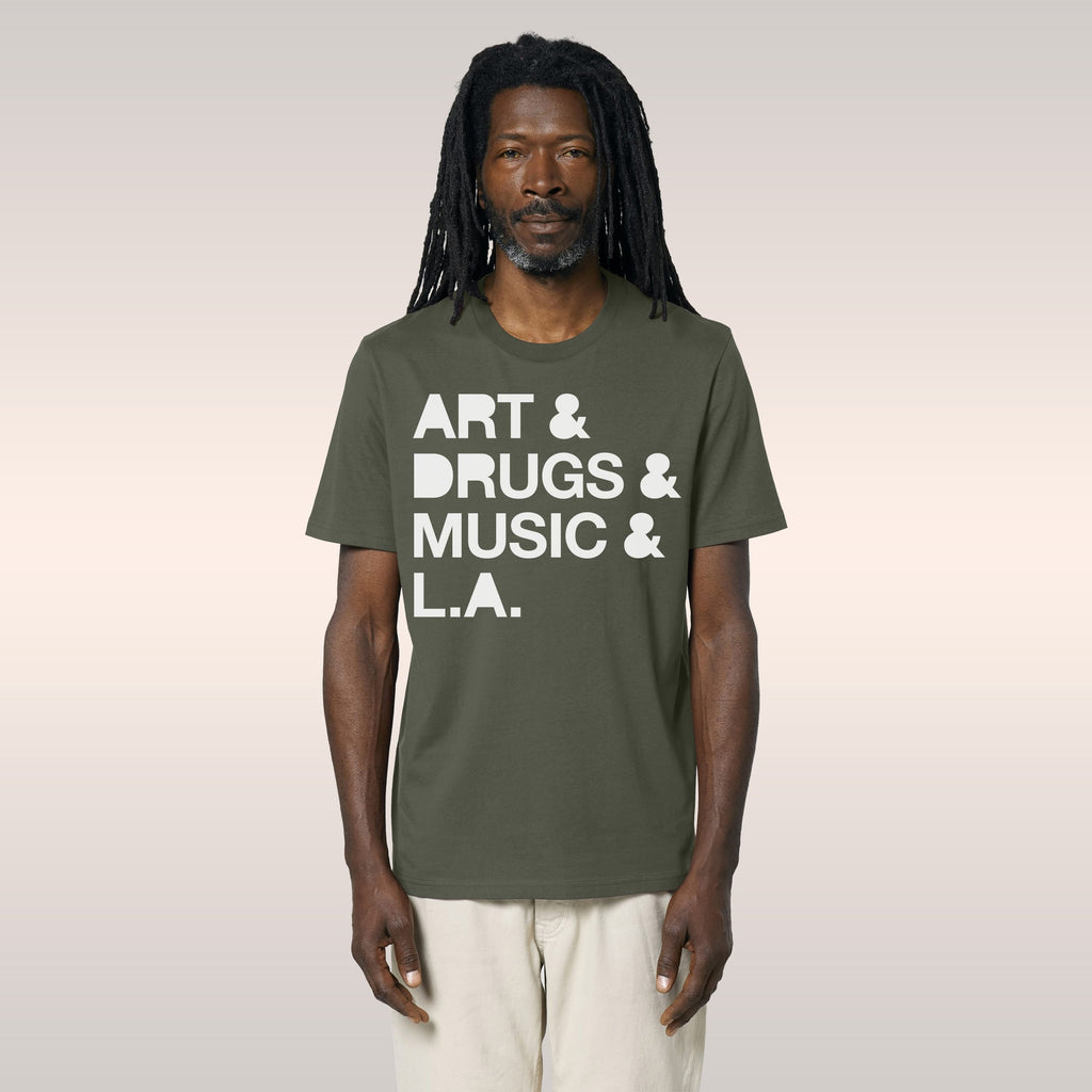 Los Angeles Art Drugs Music T-shirt