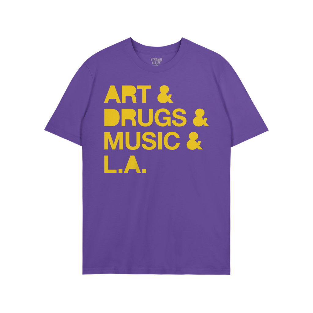 Los Angeles Art Drugs Music T-shirt