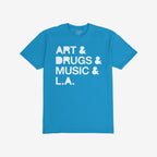 Los Angeles Art Drugs Music T-shirt