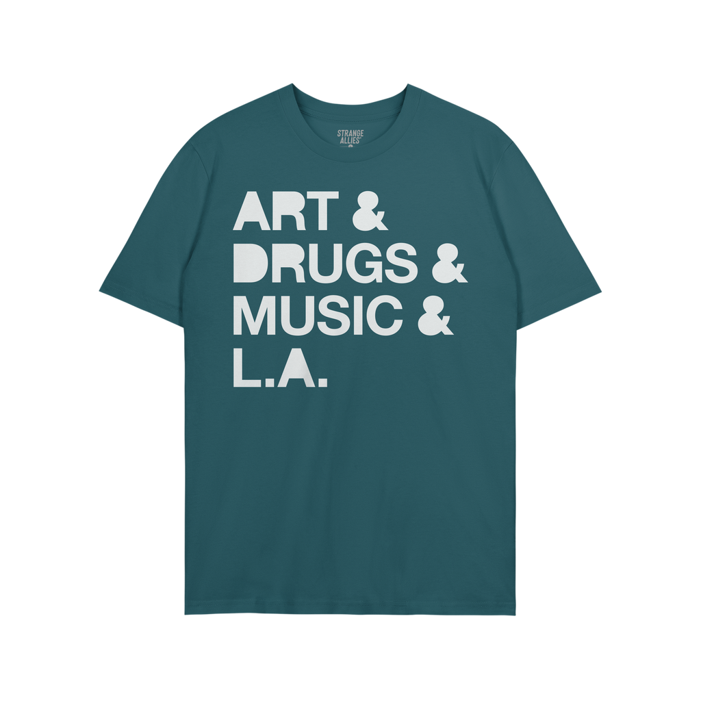Los Angeles Art Drugs Music T-shirt