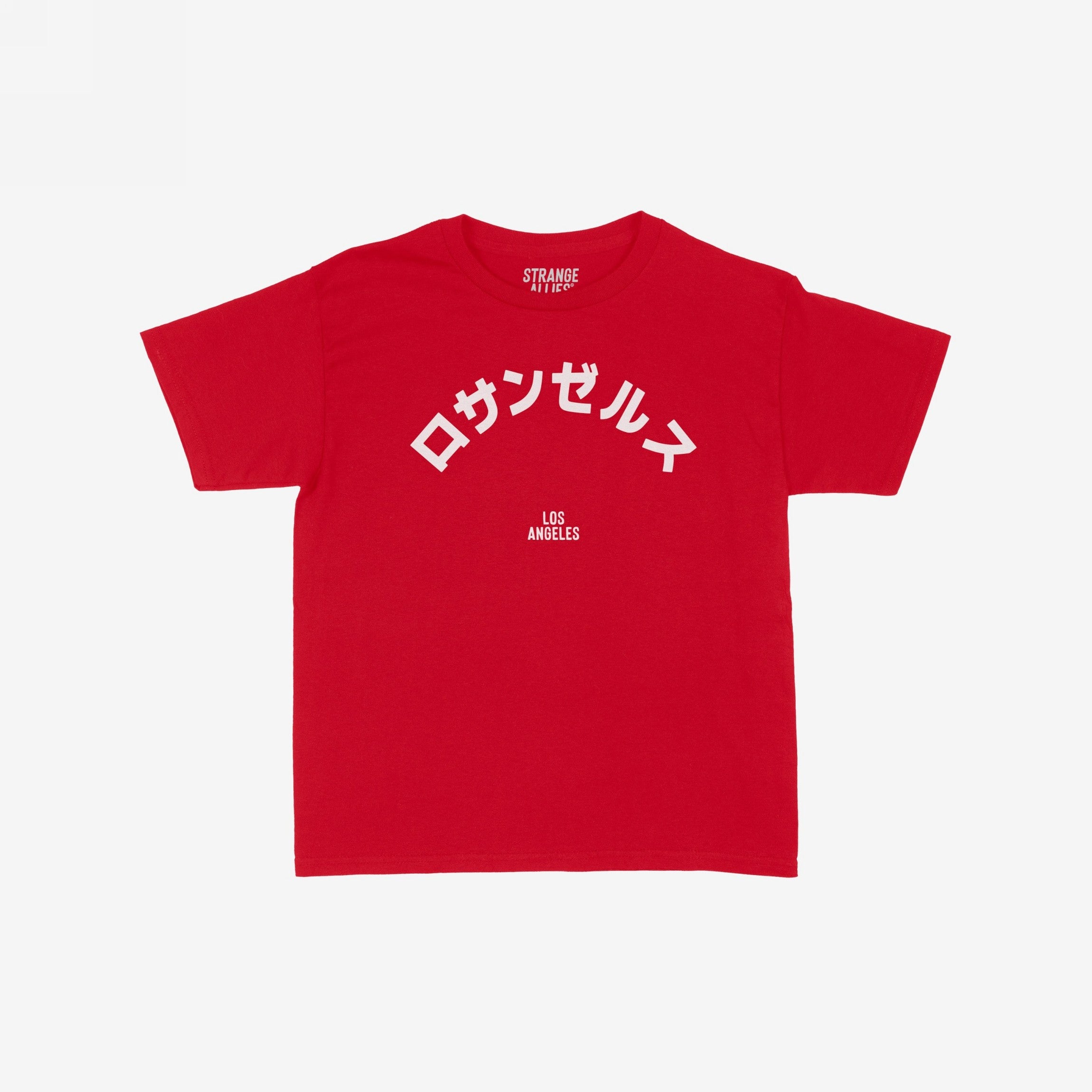 Los Angeles Japanese Women's Baby Tee