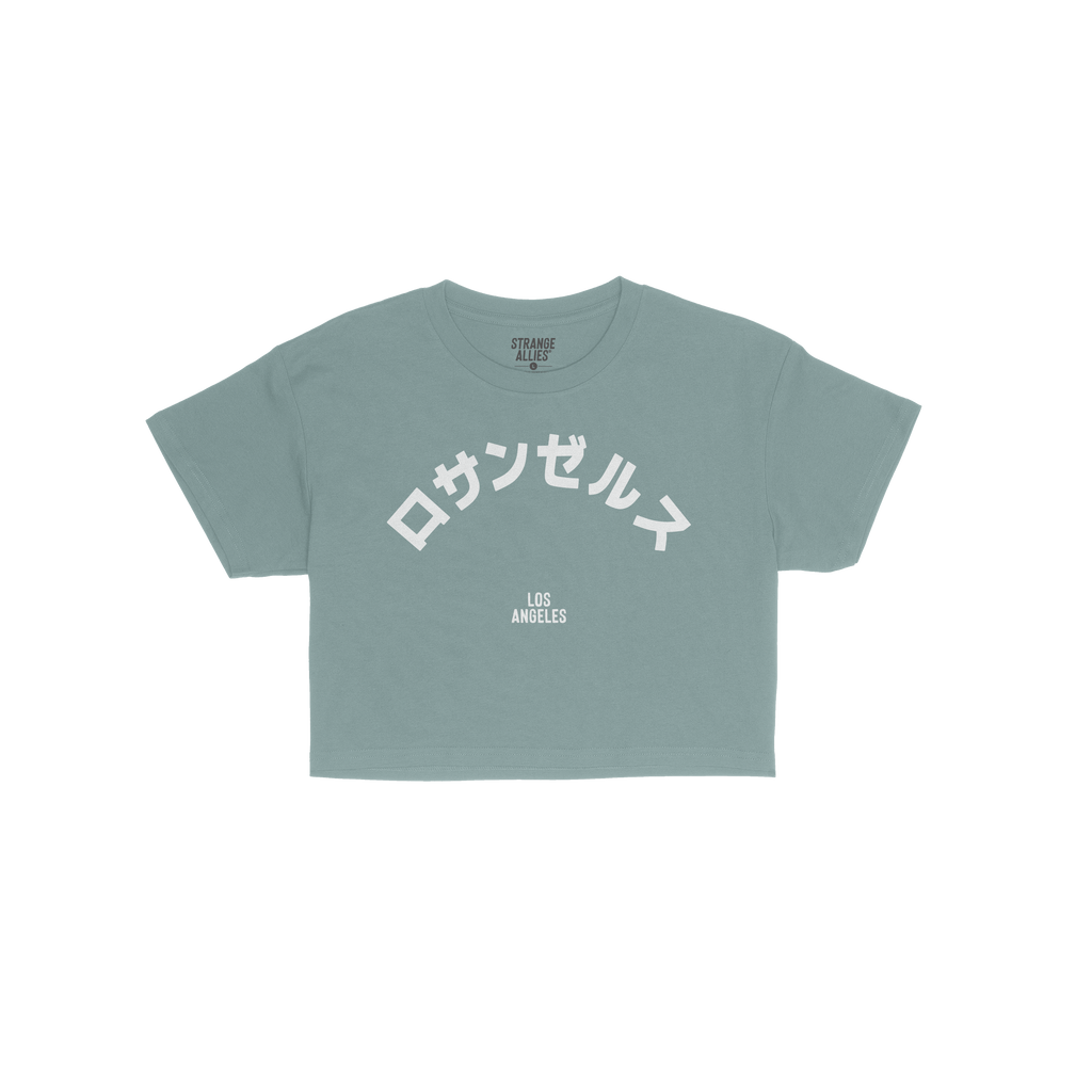 Los Angeles Japanese Crop Top