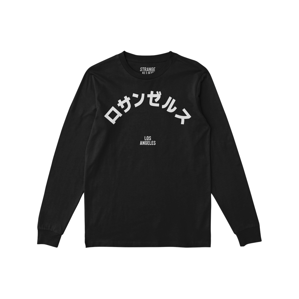 Los Angeles Japanese Long Sleeve T-shirt