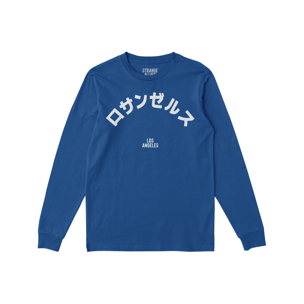 Los Angeles Japanese Long Sleeve T-shirt