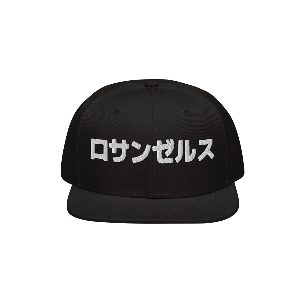 Los Angeles Japanese Snapback Hat