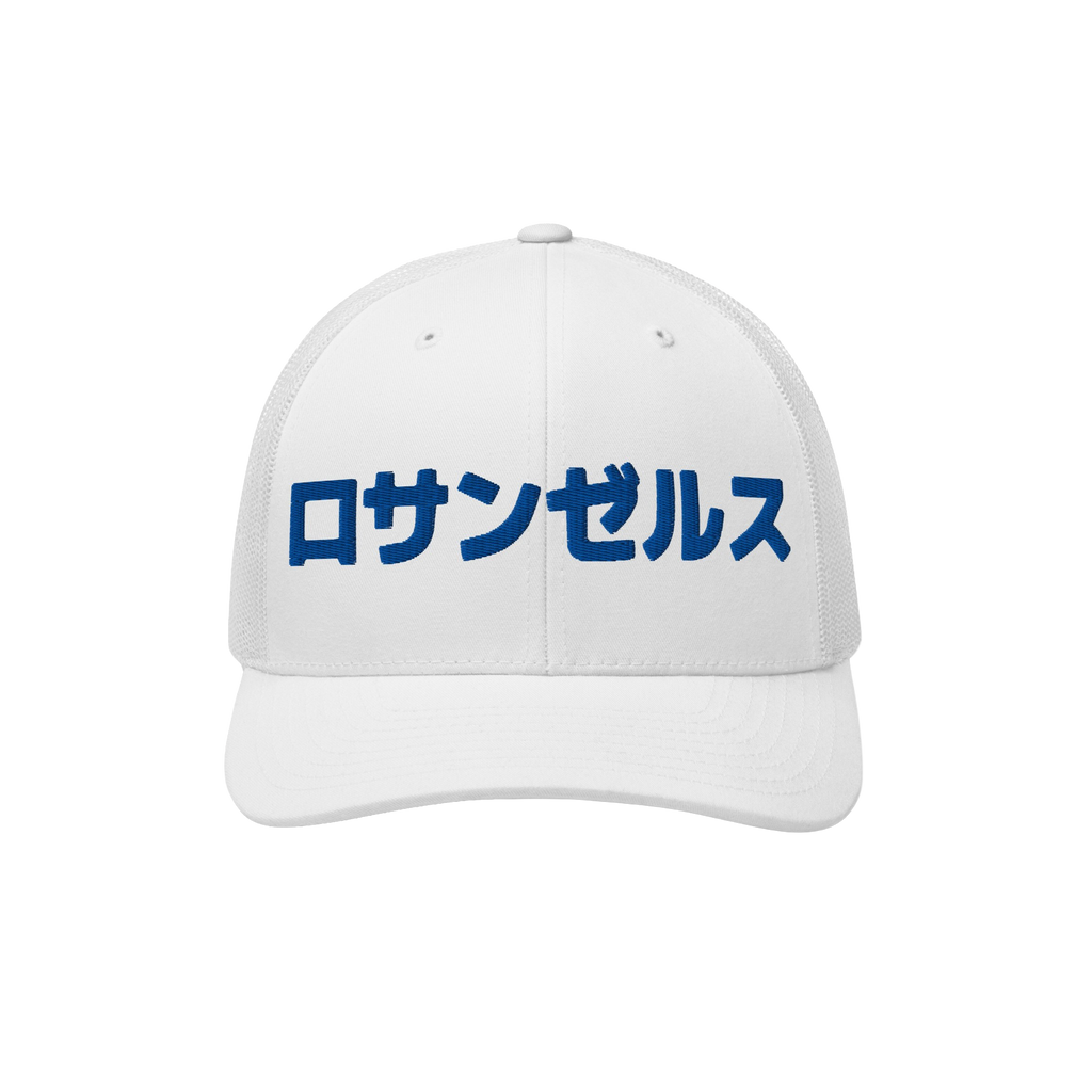 Los Angeles Japanese Trucker Hat