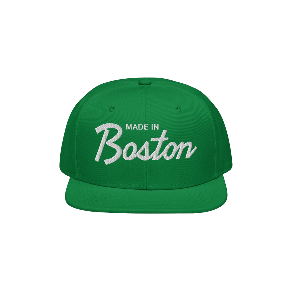 Made In Boston Snapback Hat