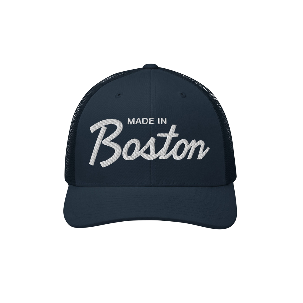 Made In Boston Trucker Hat