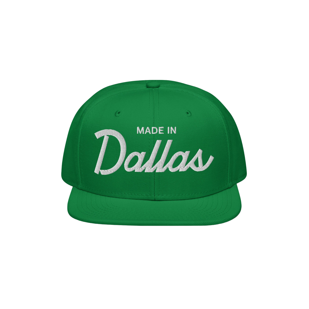 Made In Dallas Snapback Hat