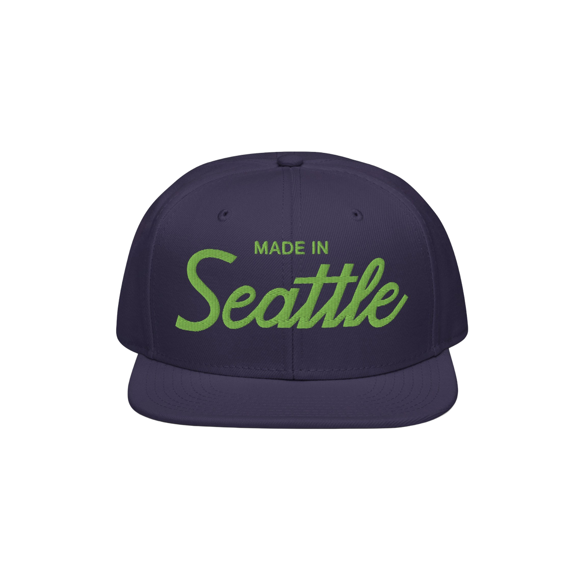 Made In Seattle Snapback Hat