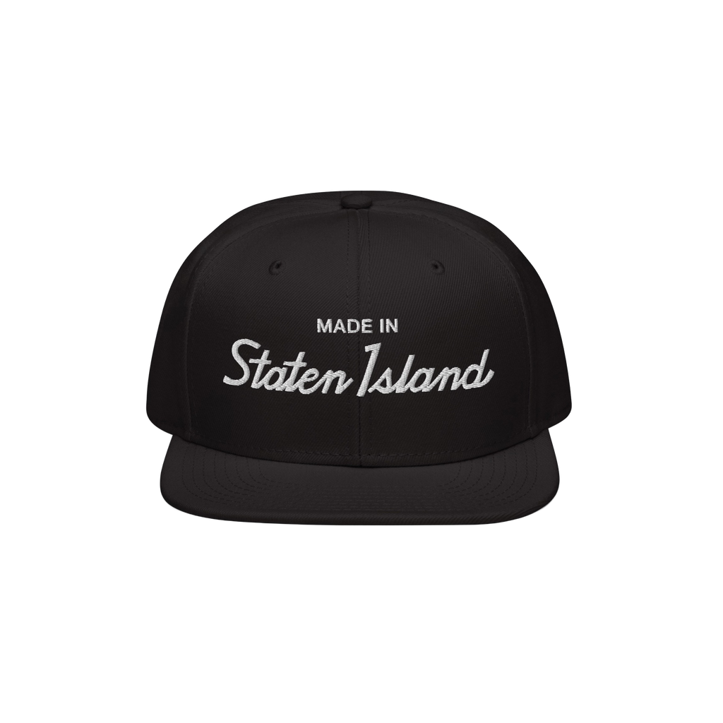 Made In Staten Island Snapback Hat