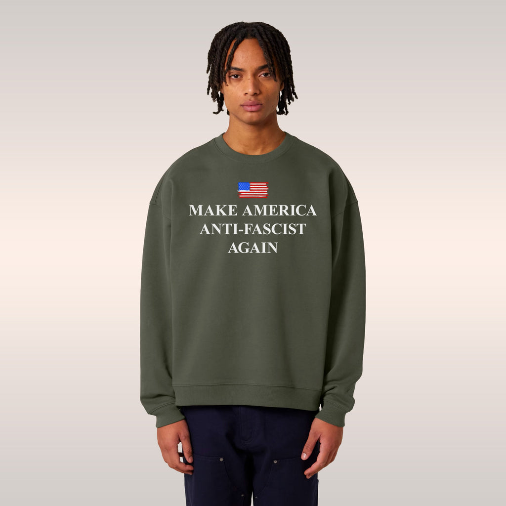 Make America Anti-Fascist Again Sweatshirt