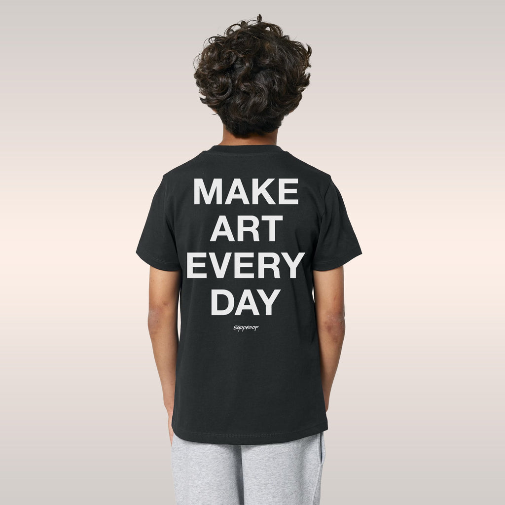 Make Art Every Day Kids T-shirt