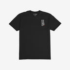 Make Art Every Day T-shirt features a black, unisex fit with EGOPROOF on the chest and a bold motivational print on the back, embodying creative expression and inclusivity.