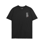 Make Art Every Day T-shirt features a black, unisex fit with EGOPROOF on the chest and a bold motivational print on the back,