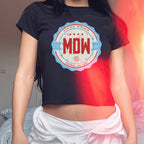 Chicago MDW Midway Airport Badge Women's Baby Tee