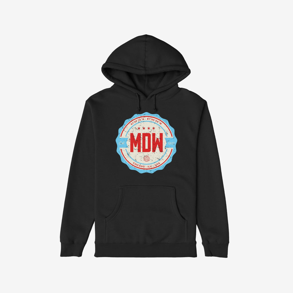 Chicago MDW Midway Airport Badge Hoodie & Sweatshirt