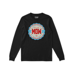 Chicago MDW Midway Airport Badge Long Sleeve T-shirt