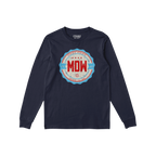Chicago MDW Midway Airport Badge Long Sleeve T-shirt