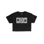Chicago MDW Midway Airport Flipboard Crop Top