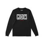 Chicago MDW Midway Airport Flipboard Long Sleeve T-shirt