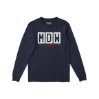 Chicago MDW Midway Airport Flipboard Long Sleeve T-shirt