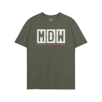 Chicago MDW Midway Airport Flipboard T-shirt
