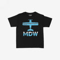 Chicago MDW Midway Airport Women's Baby Tee
