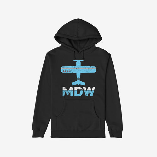 Chicago MDW Midway Airport Hoodie & Sweatshirt