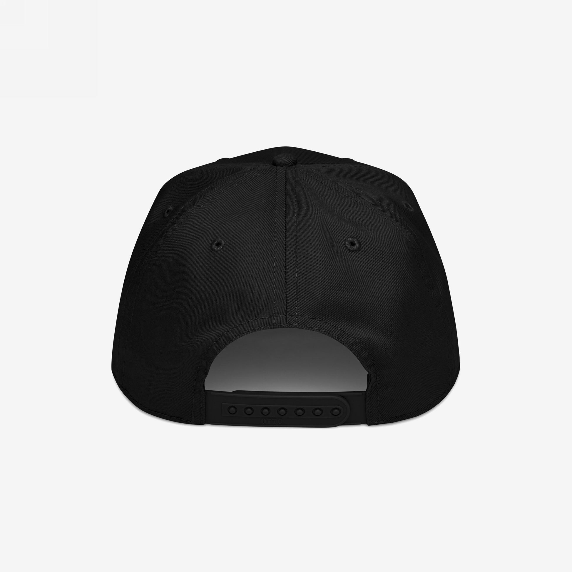 Chinga La Migra Mexico Hat, rear view. Features six-panel design, metal eyelets, and snap-back closure. Boldly protests against CBP/ICE, symbolizing resistance and equality.