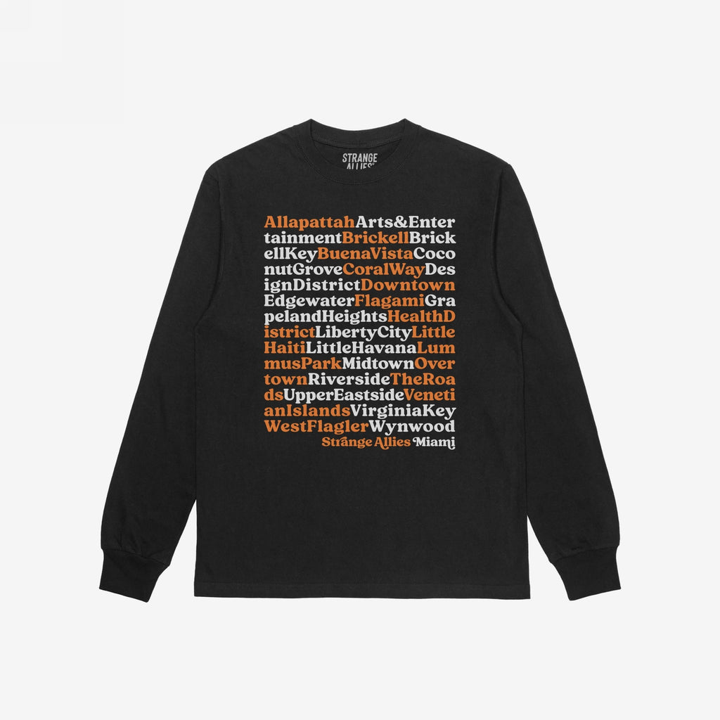 Miami Neighborhoods T-shirt