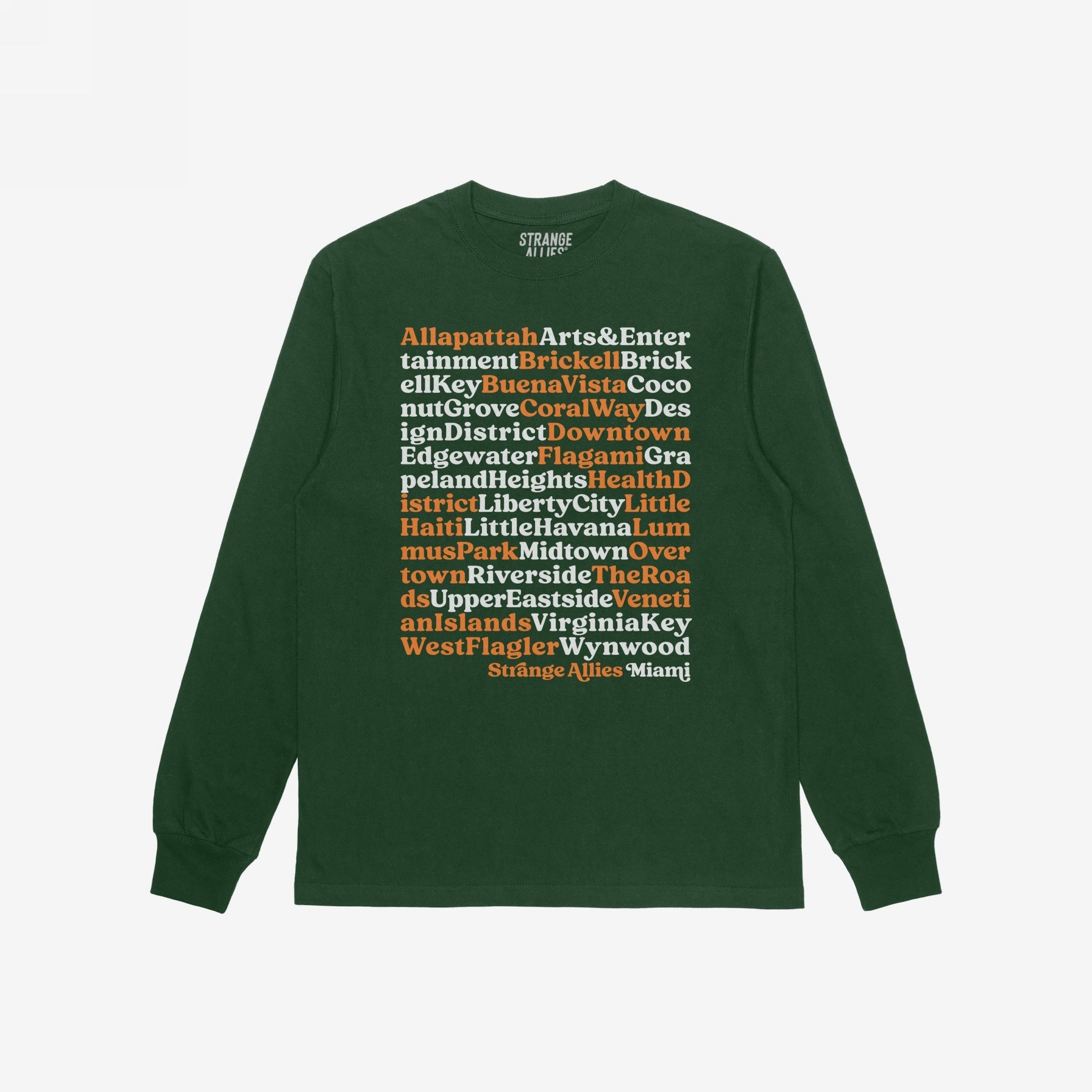 Miami Neighborhoods T-shirt