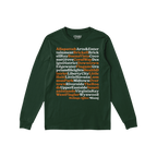 Miami Neighborhoods Long Sleeve T-shirt