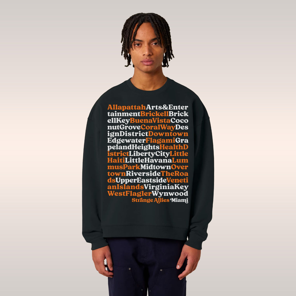 Miami Neighborhoods Sweatshirt